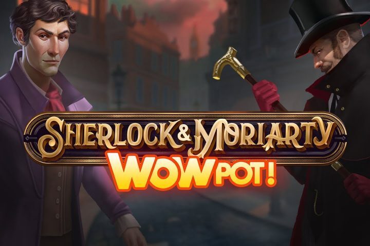 Sherlock and Moriarty slot review logo