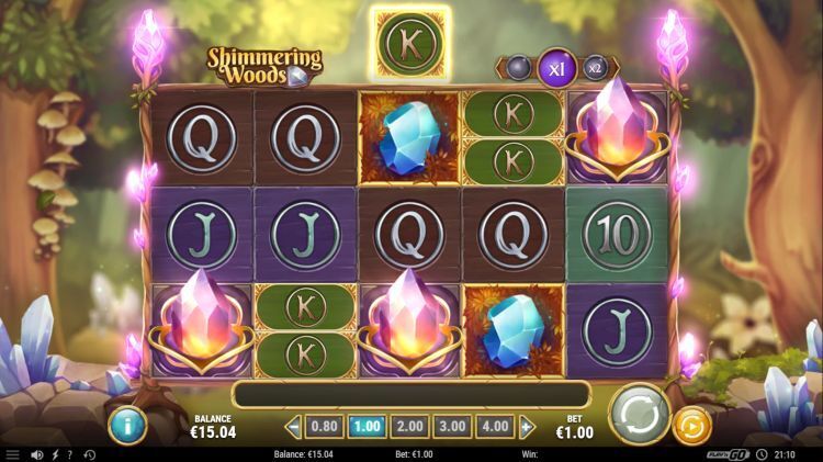 Shimmering Woods gokkast bonus trigger