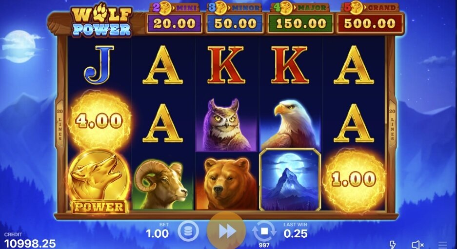 Wolf Power Hold and Win gokkast