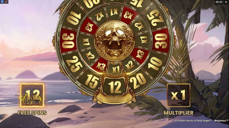 8 Golden Skulls of Holly Rogers Megaways beste online casino