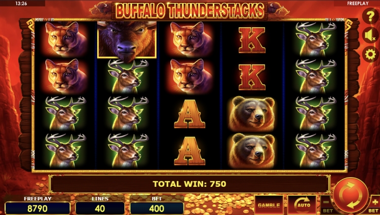Buffalo Thunderstacks beste online casino