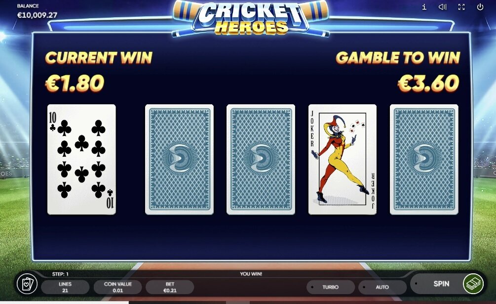 Cricker Heroes slot