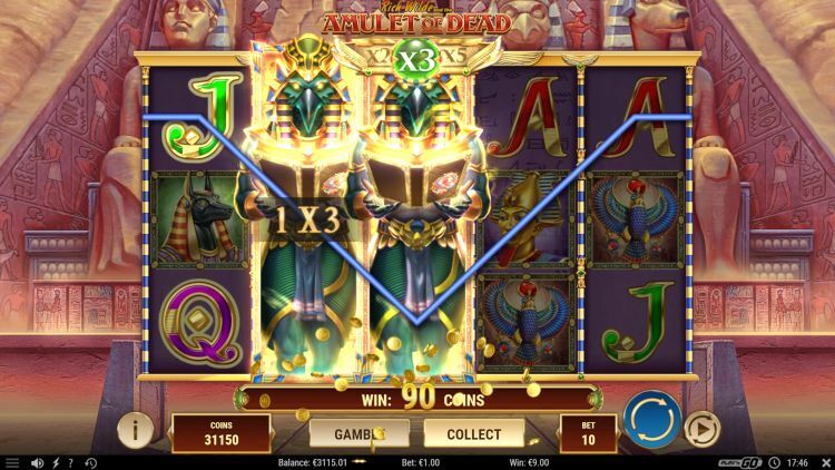 Rich Wilde and the Amulet of Dead slot