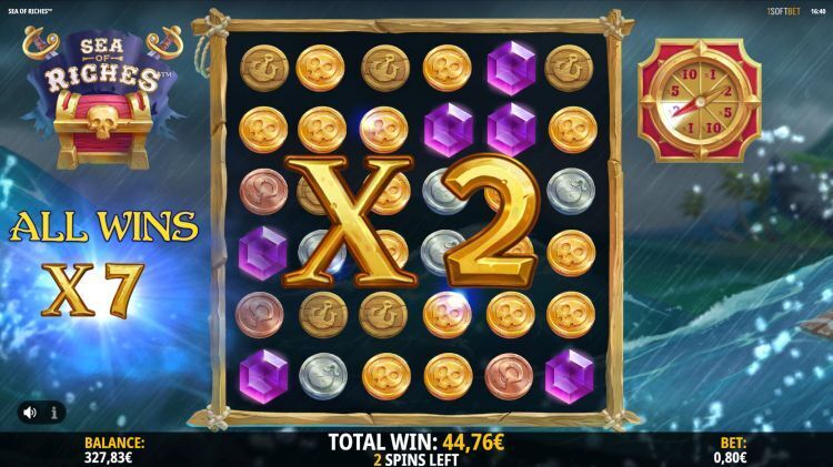Sea of Riches slot review isoftbet free spins