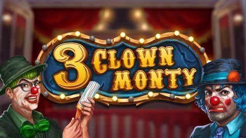 3 clown monty slot review Play'n GO logo