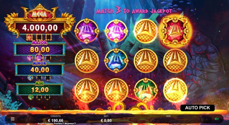 Ancient Fortunes Poseidon Megaways slot review jackpot