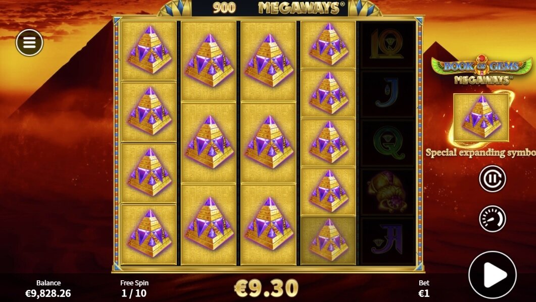 Book of Gems Megaways gokkast
