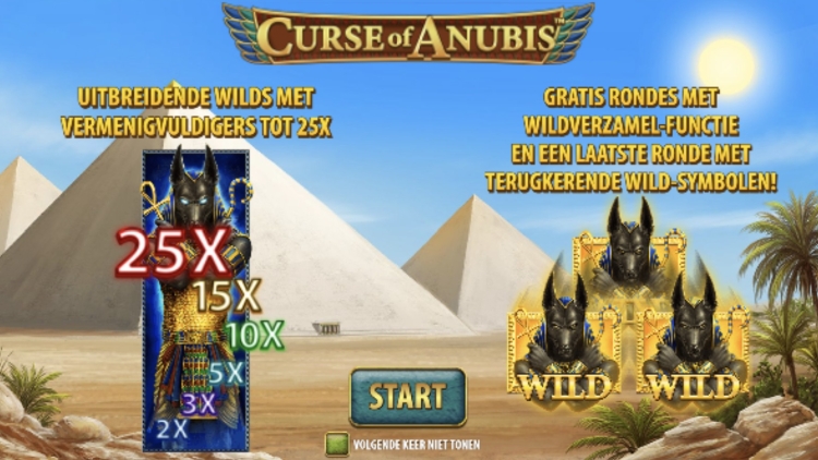 Curse of Anubis beste slot review