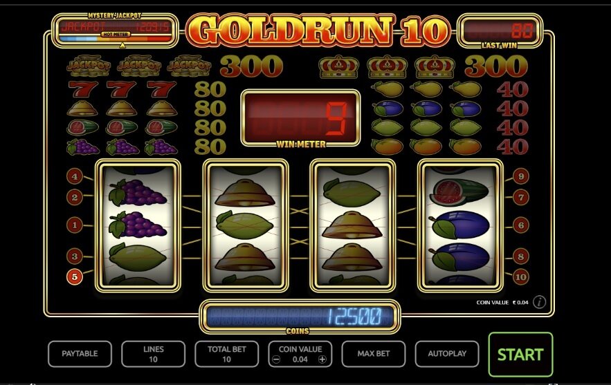 Goldrun 10 gokkast