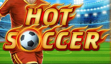 Hot soccer logo