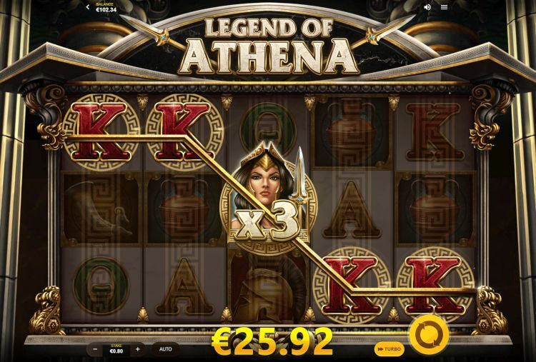 Legend of Athena slot review big win