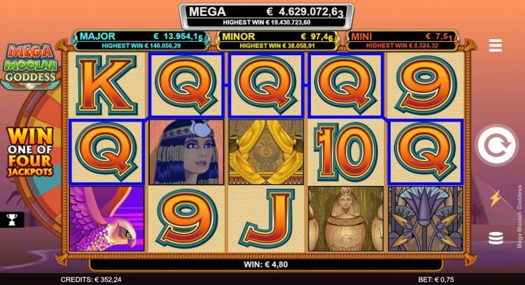 Mega Moolah Goddess-slot microgaming