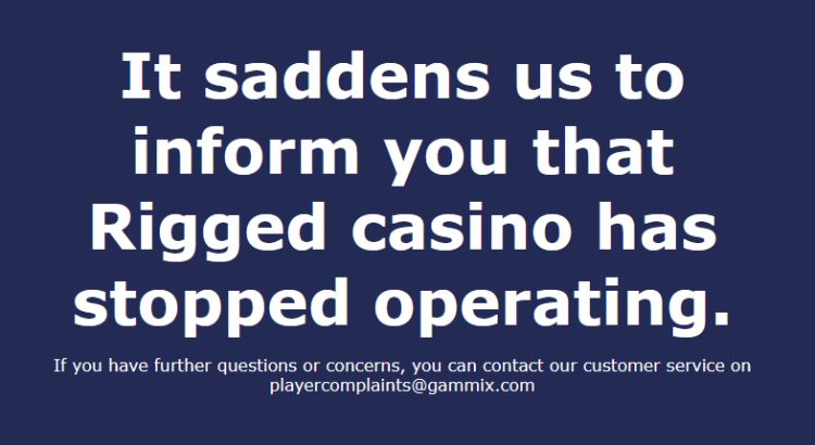 Rigged Casino – Betrouwbaar