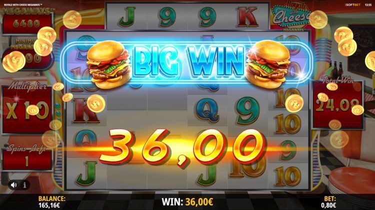 Royale with cheese megaways review free spins big win