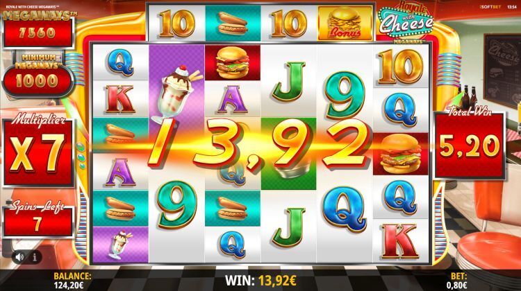 Royale with cheese megaways review free spins win