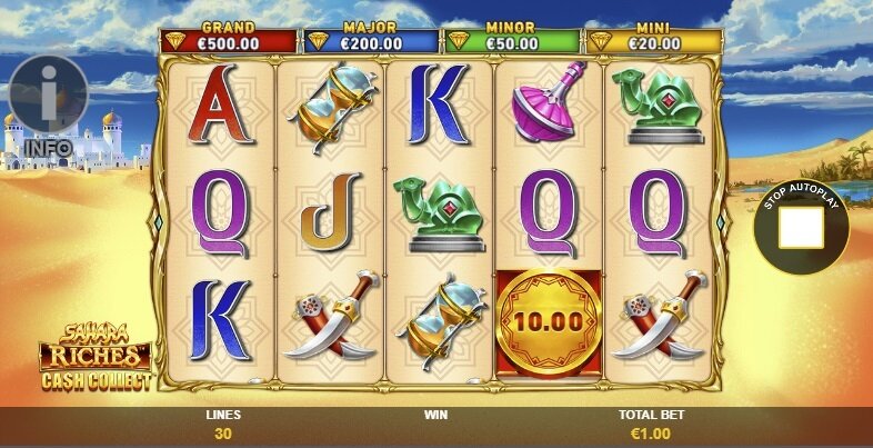 Sahara Riches Cash Collect gokkast