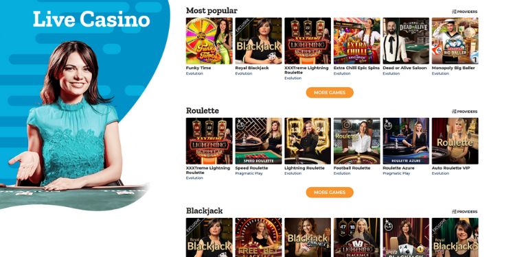 Schnellwetten Live Casino