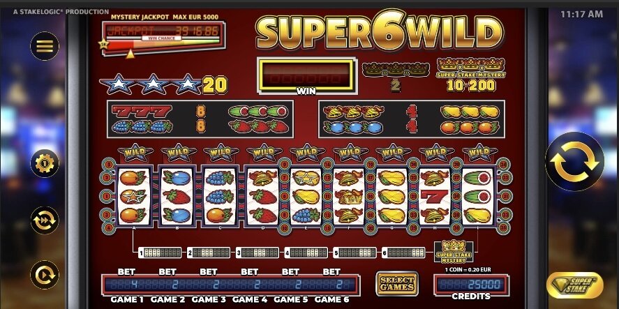 Super6Wild gokkast