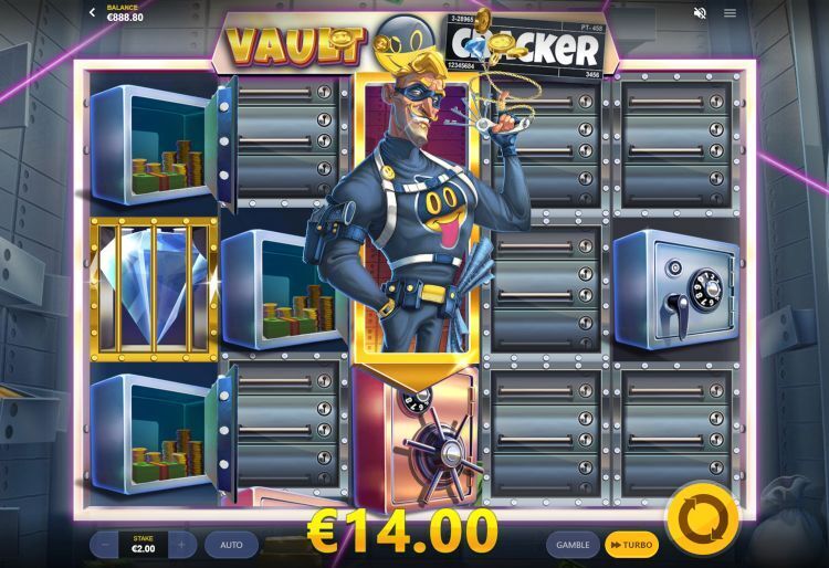 Vault Cracker slot red tiger review