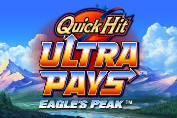 quick-hit-ultra pays eagle's peak slot logo