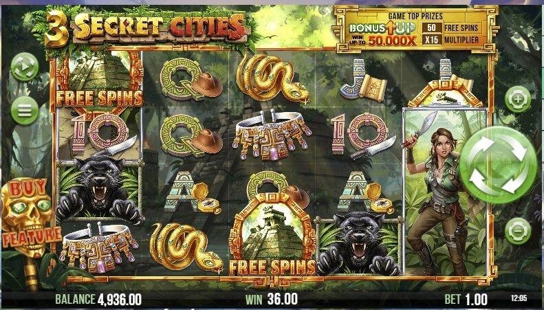 3 secret cities online gokkast