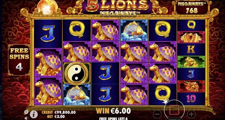 5 Lions Megaways Gokkast Review (Pragmatic Play) door CasinoJager.COM