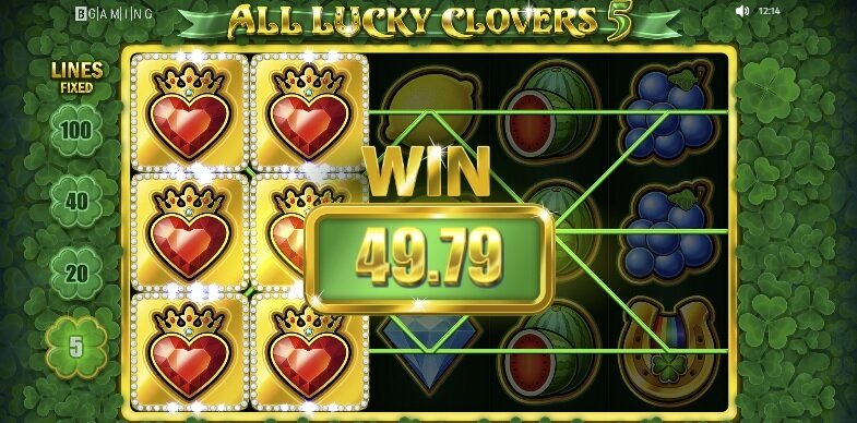 All Lucky Clovers 5 slot
