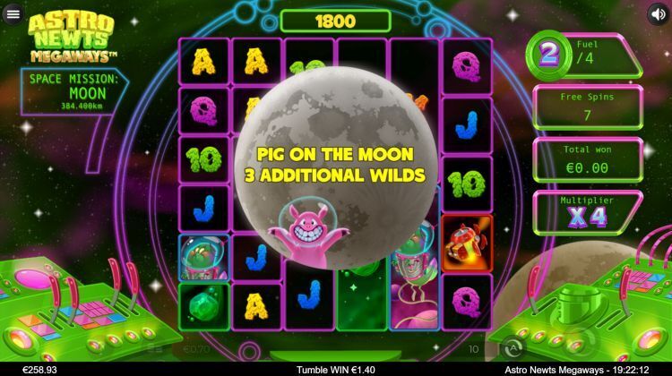Astro Newts Megaways slot review free spins