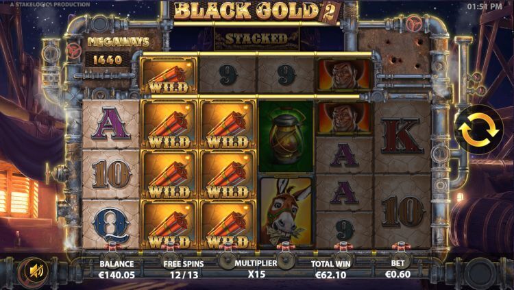 Black gold 2 megaways stakelogic