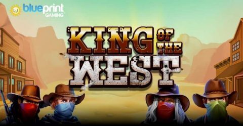 Blueprint-King-of-the-West slot logo
