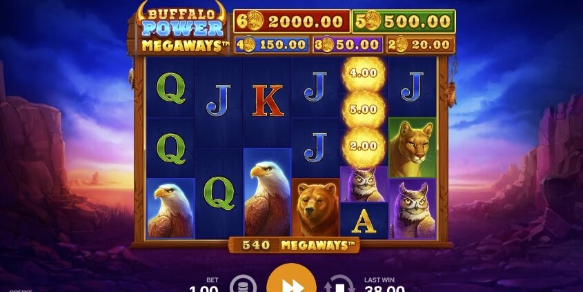 Buffalo Power Megaways online slot 