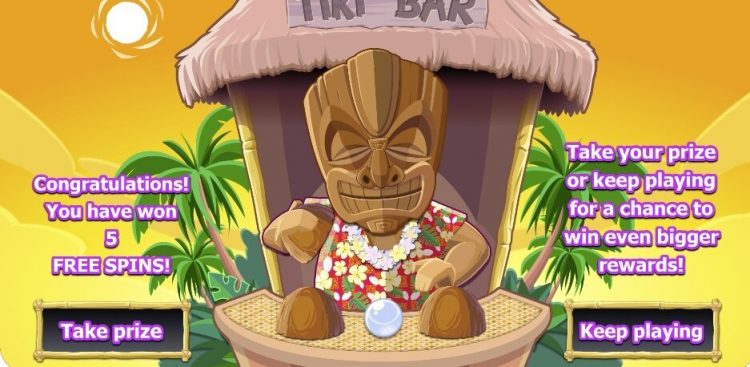 Coco Tiki Bonus Bar bonus spins