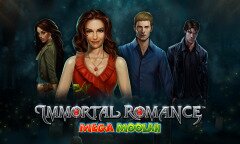Slots - Immortal Romance Mega Moolah logo