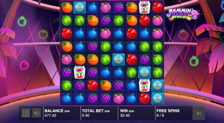 Jammin Jars 2 slot free spins
