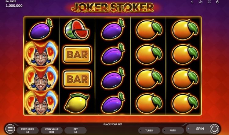 Joker Stoker gokkast - Gameplay