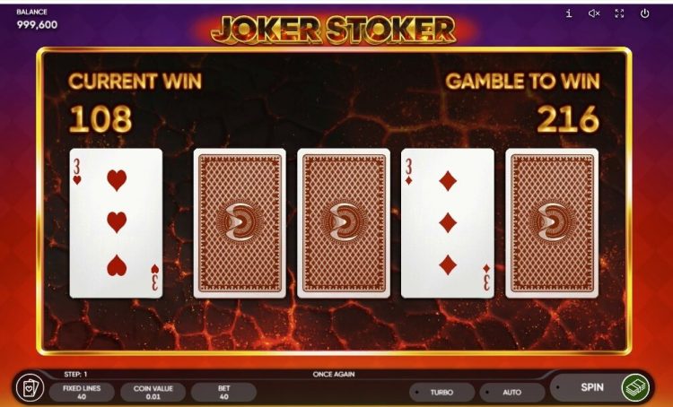 Joker Stoker online gokkast - Bonus