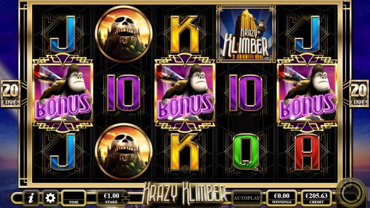 Krazy Klimber slot review free spins
