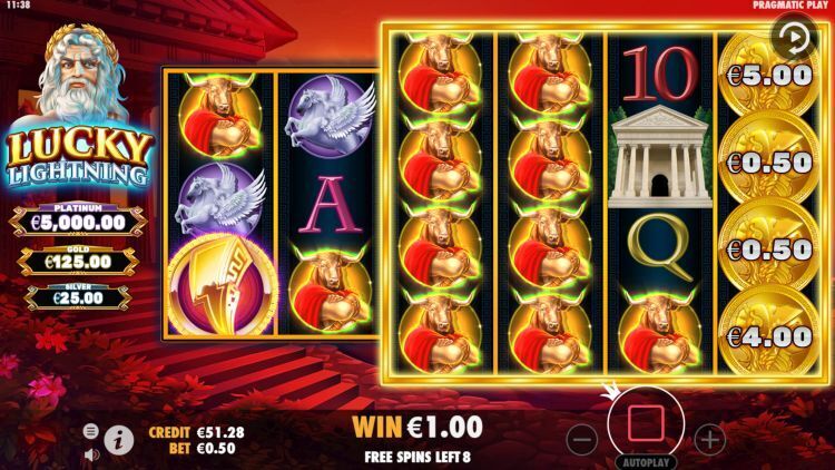 Lucky Lightning slot review bonus big win
