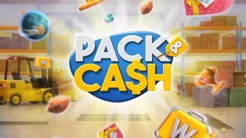 Pack and cash slot review logo