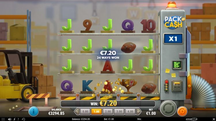 Pack and cash slot review play n go win