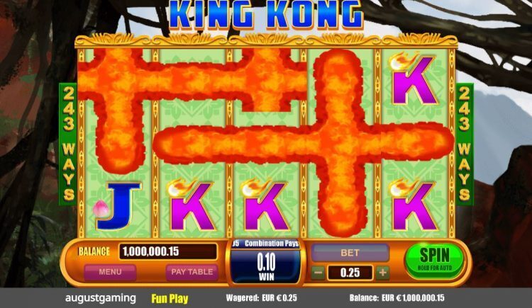 August Gaming - Angry King Kong