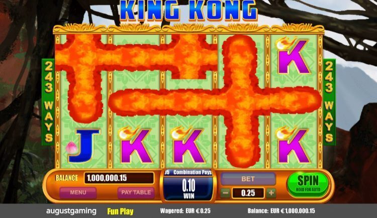 August Gaming - Angry King Kong