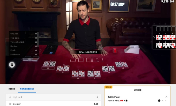 BetGames Casino Bet on Poker