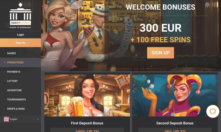 DasIstCasino Promoties en Bonussen