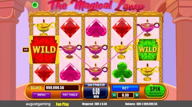 August Gaming Slots - The Magical Lamp