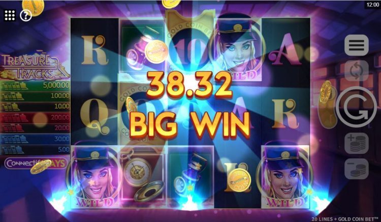 Treasure Tracks Big Win Bonus