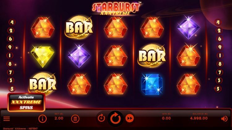 Starburst XXXtreme spelen