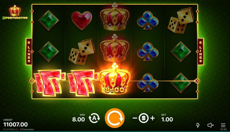 5 Fortunator Expanding Wild - Bonus
