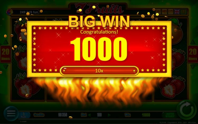 7 Fruits Big Win