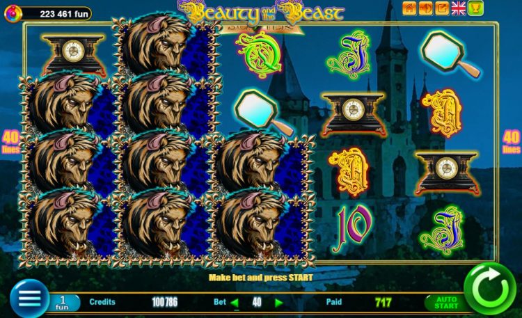 Beauty and the Beast Gokkast - Bonus